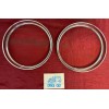 HEADLAMPS RINGS CHROME PAIR