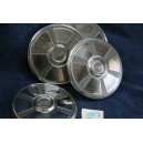 FIAT 132 PRIMA SERIE SET 4 COPPE RUOTE INOX