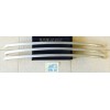 FRONT TRIMS ALUMINIUM  500C+BELVEDERE (3PS)
