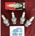 CHAMPION RN4C SPARK PLUG CANDELA N.O.S. (4pz)	 CHAMPION RN4C SPARK PLUG CANDELA N.O.S. (4pz)