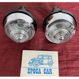 FRONT TURN LIGHT PAIR IN GLASS 