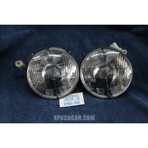 1600 BN FINO 04/77 COPPIA FARI ELMA 170mm DIAM